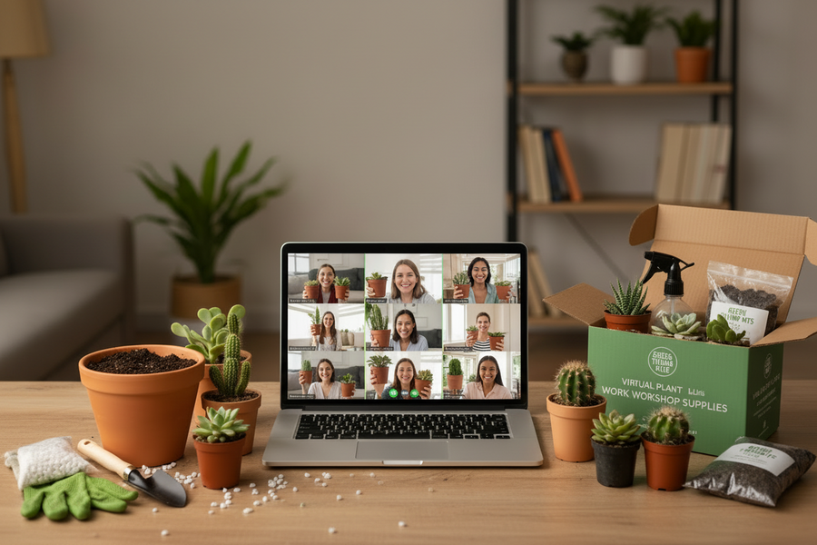 Hybrid office team builder