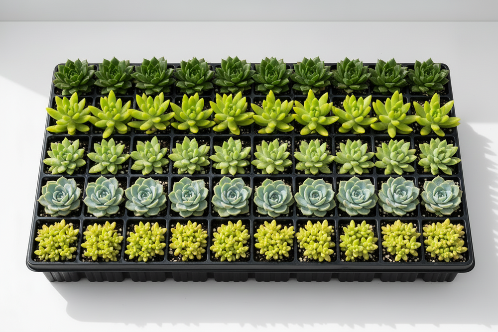 2" Mixed Variety Succulents