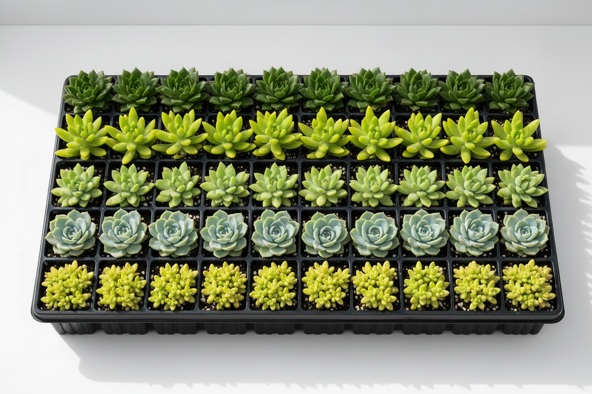 2" Mixed Variety Succulents