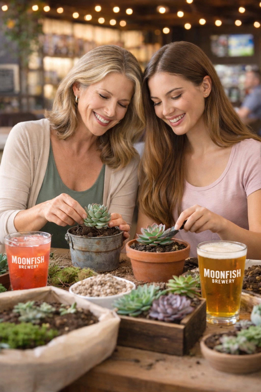 Moonfish Brewery Plant & Sip - Choose your container workshop