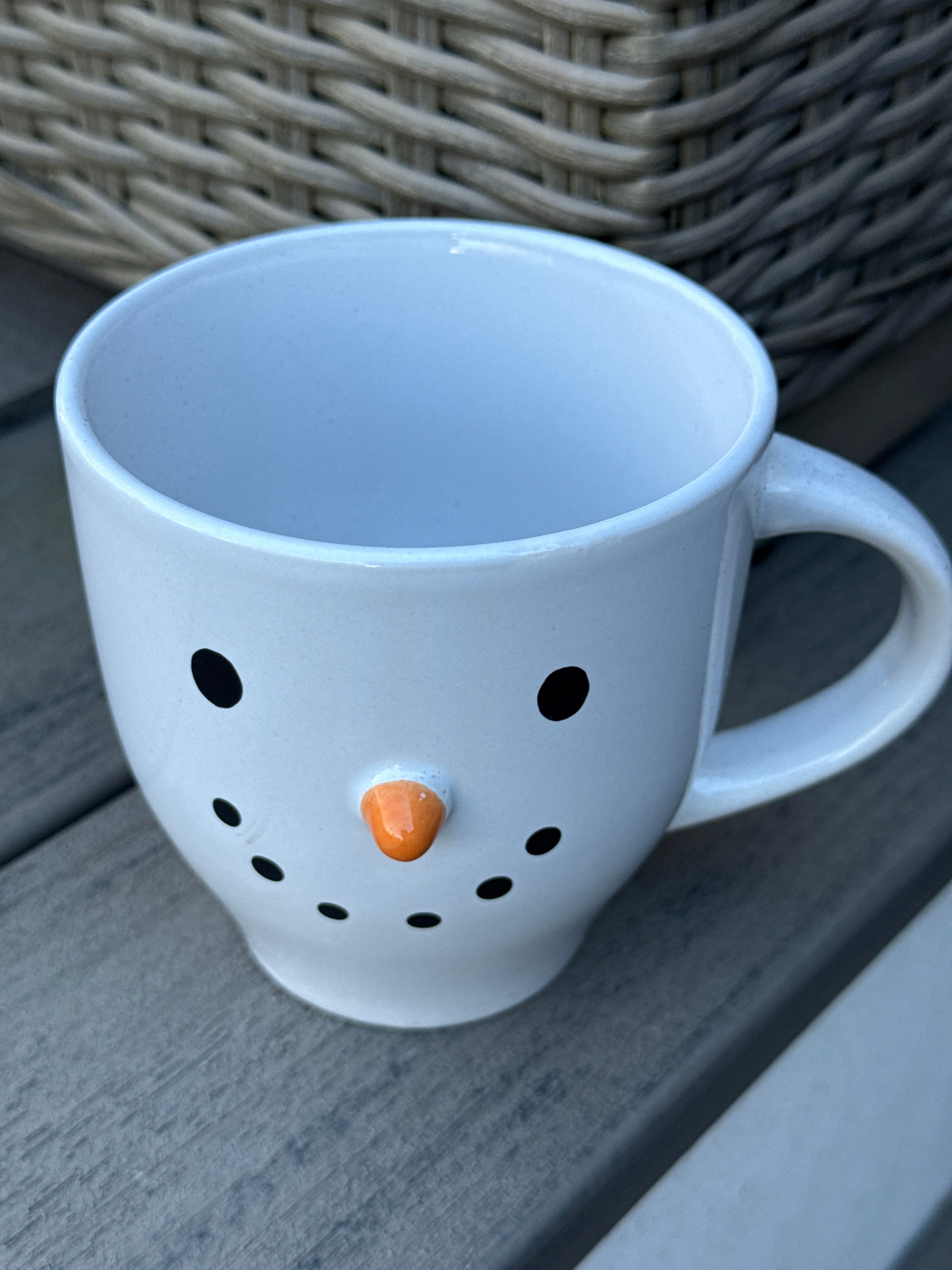 Snowman coffee mug