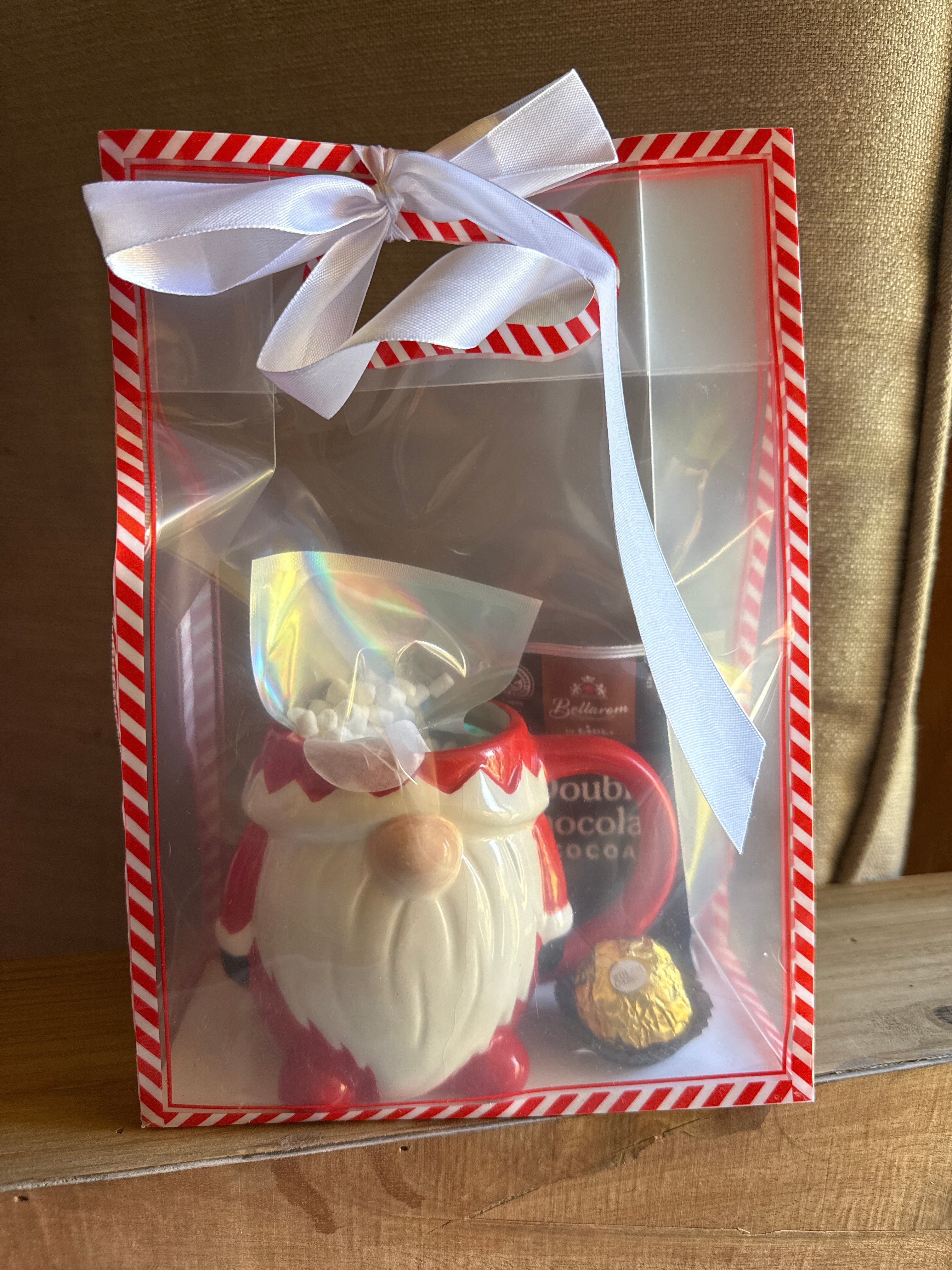 Holiday Gnome Mug- Hot Cocoa Gift Set