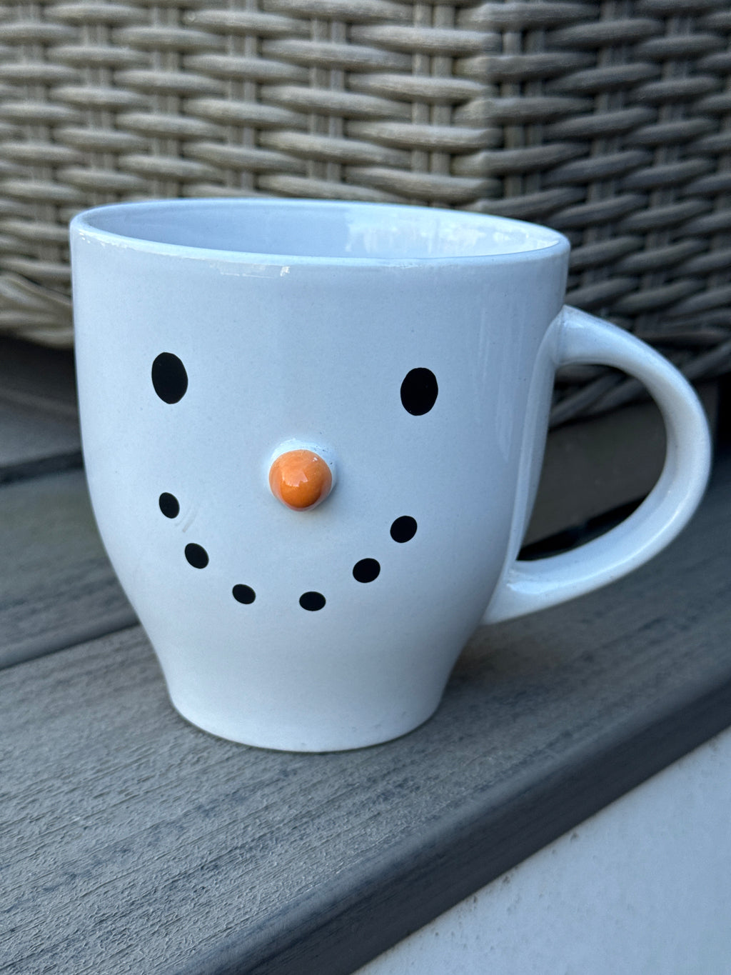 Snowman coffee mug