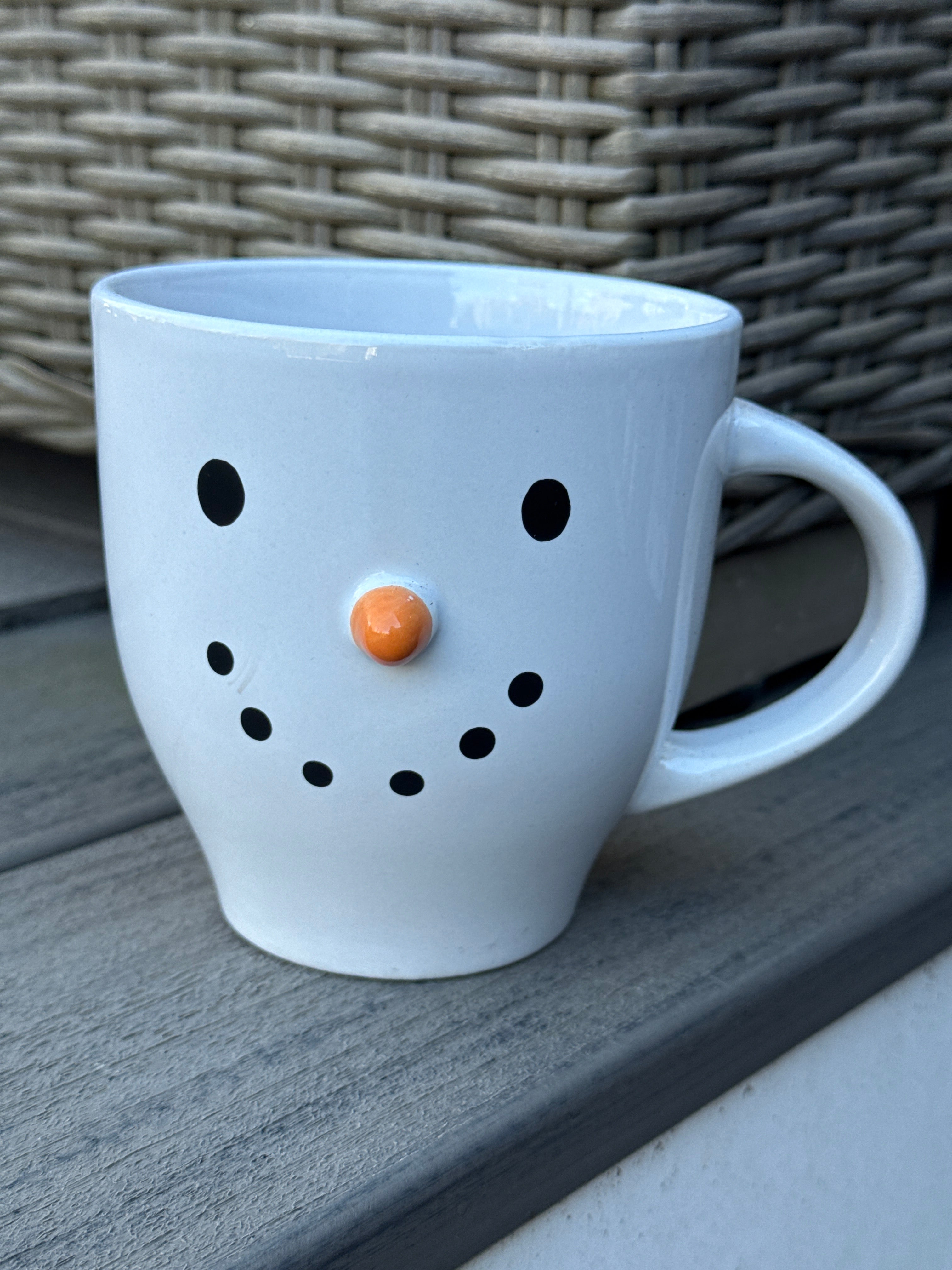 Snowman coffee mug