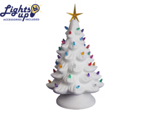 Bisque Raw Ceramic Tree 11”- Paint Not Included