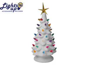 Bisque Raw Ceramic Tree 11”- Paint Not Included