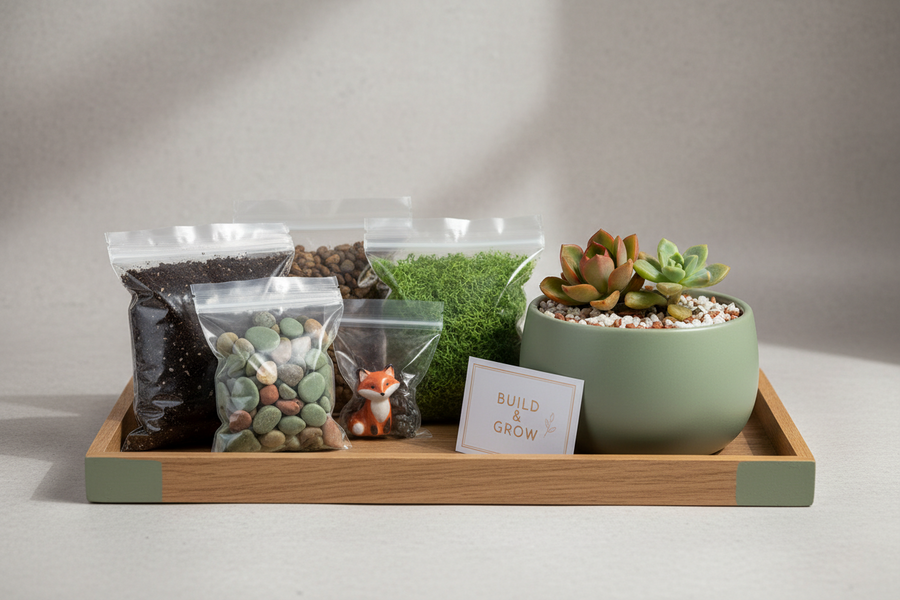 Build-Your-Own Succulent Gift Kit