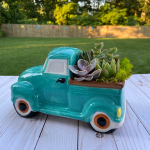 Farmhouse Truck Terrarium
